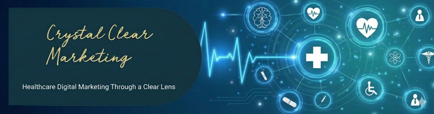 Healthcare digital marketing banner.