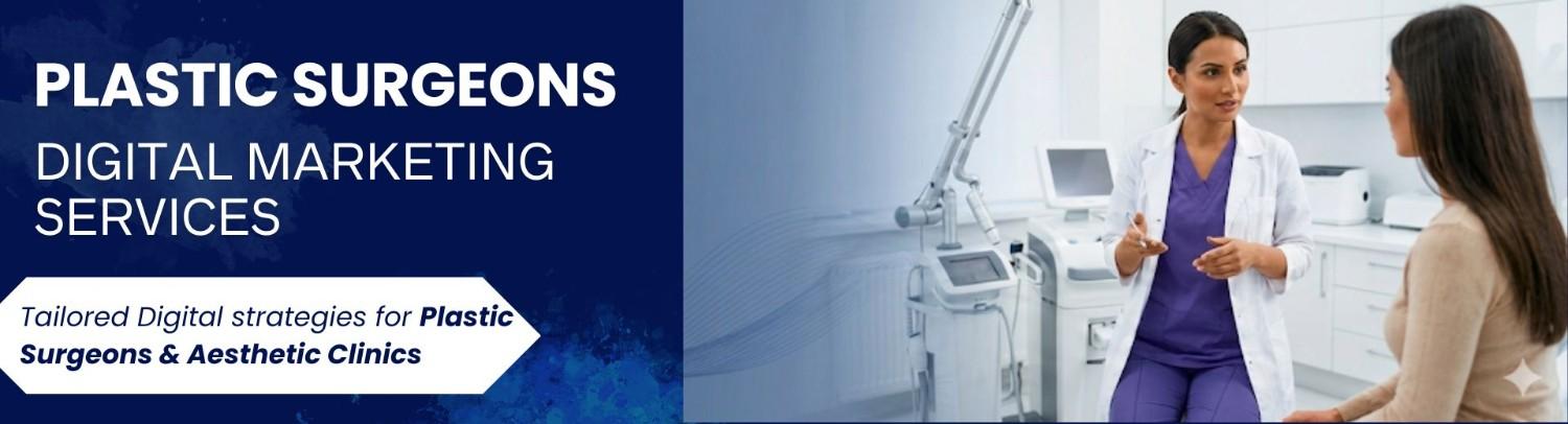 Digital marketing services for plastic surgeons to grow online visibility.