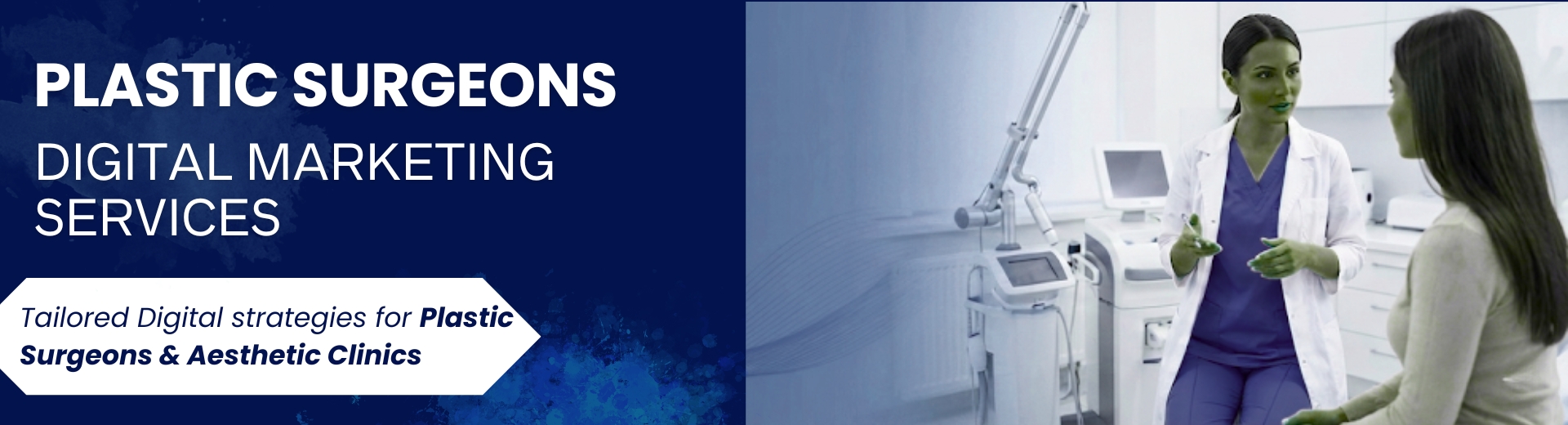 Digital marketing services for plastic surgeons to grow online visibility.
